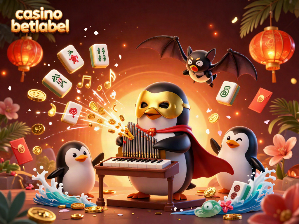 Experience the excitement of casino betlabel with the phantom penguin and golden coins.
